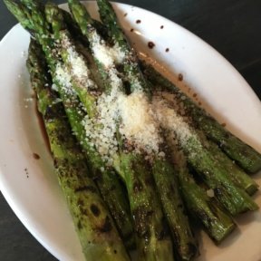 Gluten-free asparagus from Island Burgers & Shakes